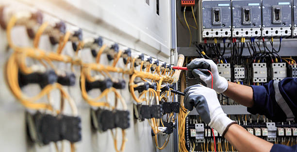 Professional Electrician technician working in Combes, TX